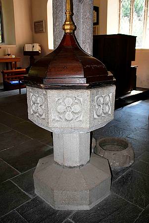 St Just in Roseland - The Font